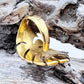 Golden Monstera | Waterproof Stainless Steel Ring