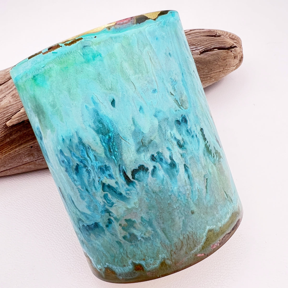 Turquoise Goddess Cuff | Patina Bracelet