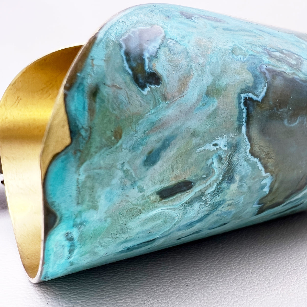 Turquoise Goddess Cuff | Patina Bracelet