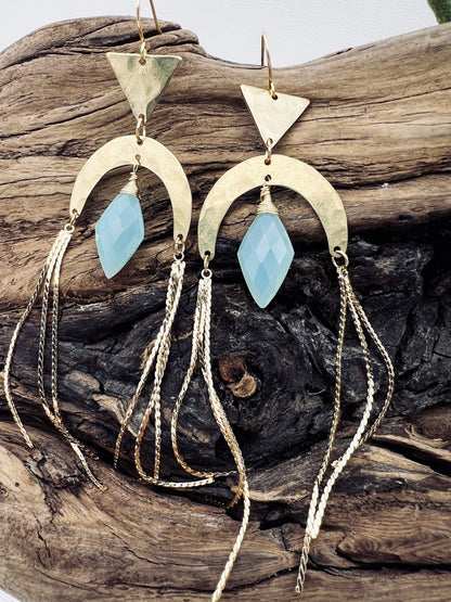 Meet Me at Sunset | Statement Boho Earrings for Party Nights