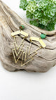 Geometric 1920's Earrings | more stones