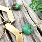 Geometric 1920's Earrings | more stones
