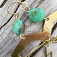 Geometric 1920's Earrings | more stones