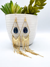 Load image into Gallery viewer, Gold Vintage Fringes | more Stones!