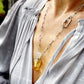 Citrine Essential Oil Vial Necklace