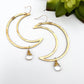 Renew | Crescent Moon with Crystal