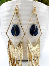 Load image into Gallery viewer, Gold Vintage Fringes | more Stones!