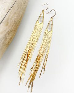 Fancy Fringes | gold and silver