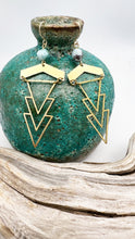 Load image into Gallery viewer, Geometric 1920&#39;s Earrings | more stones