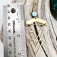 Geometric 1920's Earrings | more stones