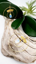 Load image into Gallery viewer, Opalite Hoops